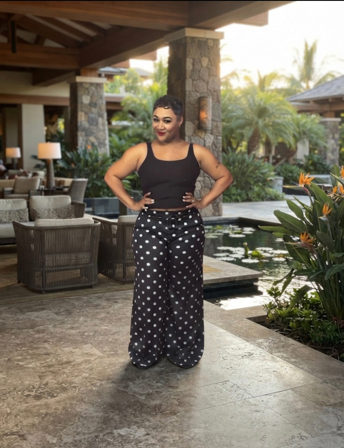 Spotted Out polka dot pants