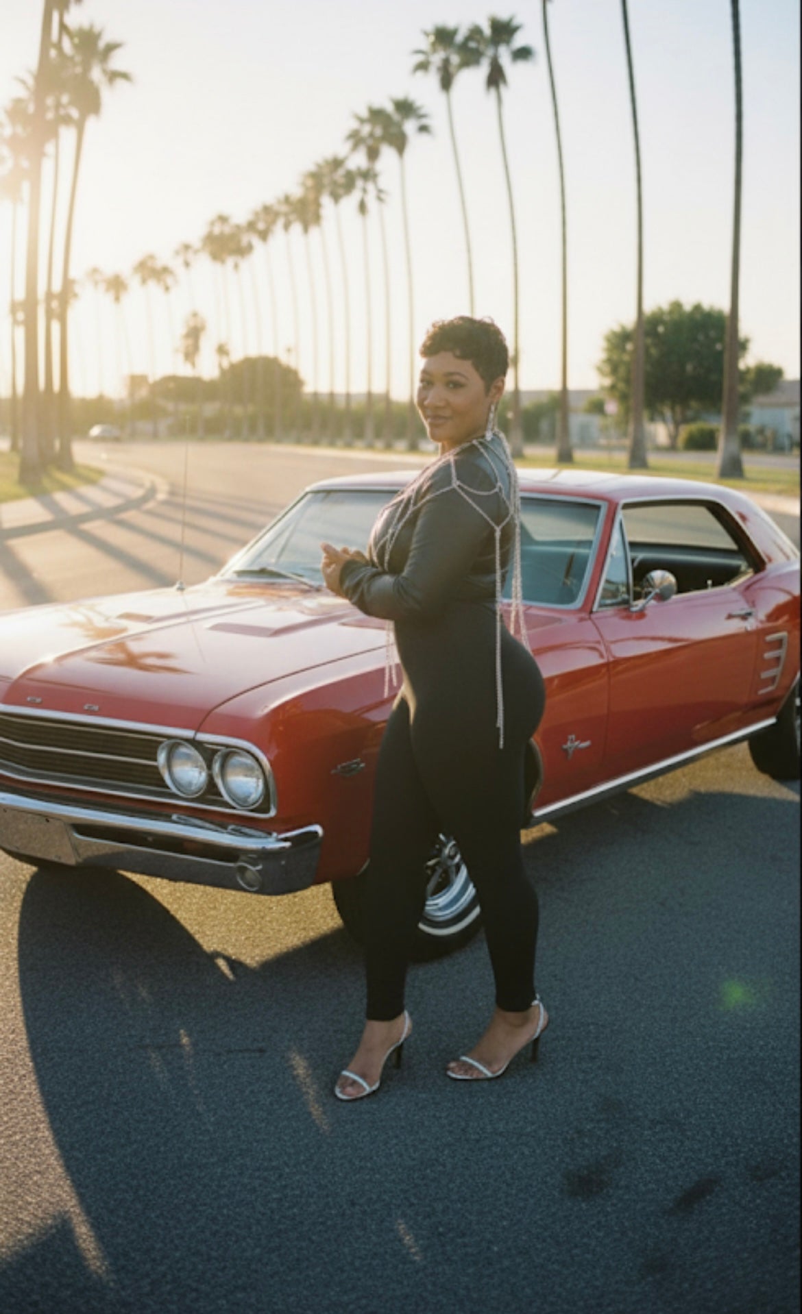 Girl’s best friend faux leather jacket