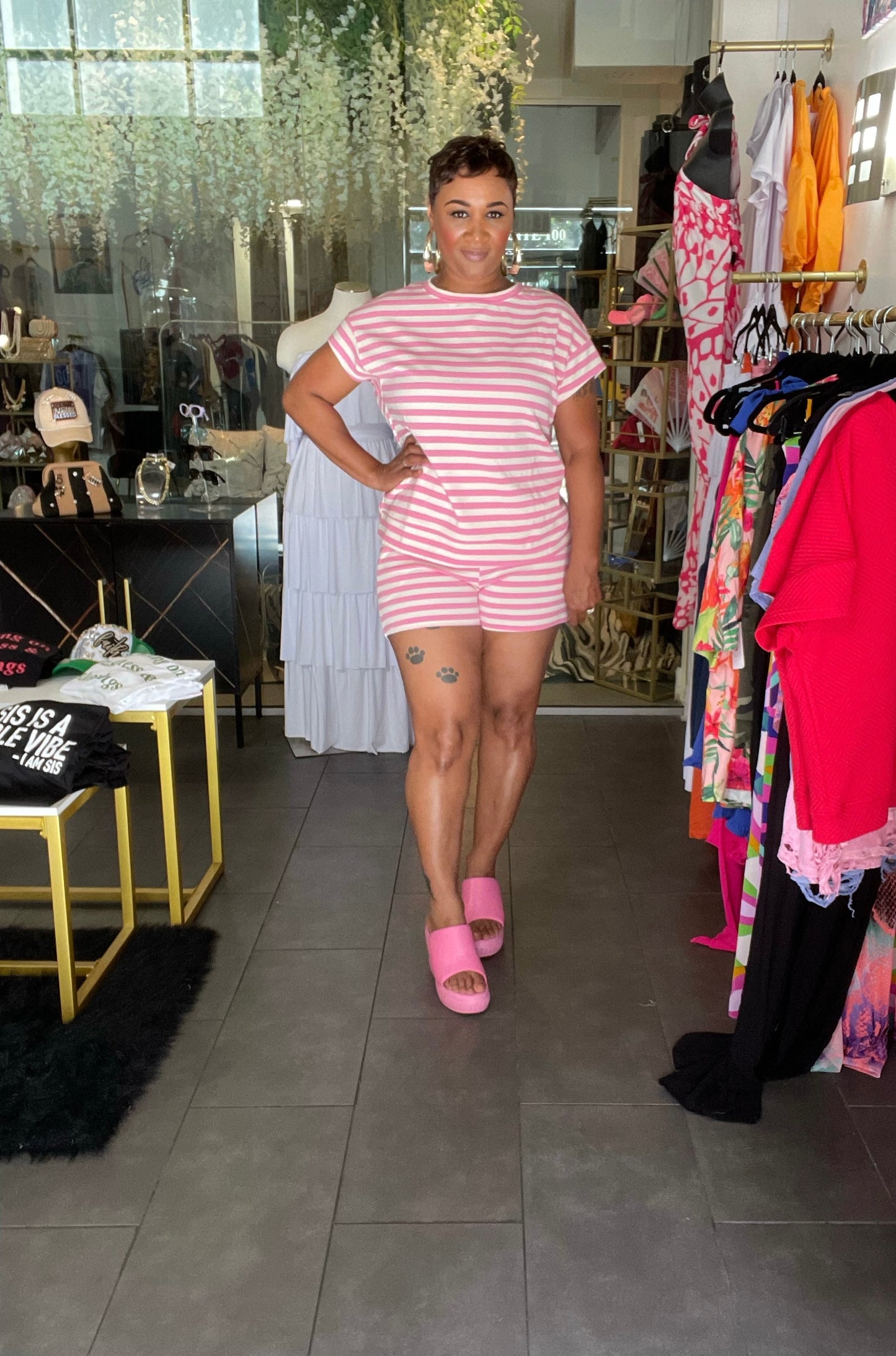 Back to the Basics 2pc set (pink)