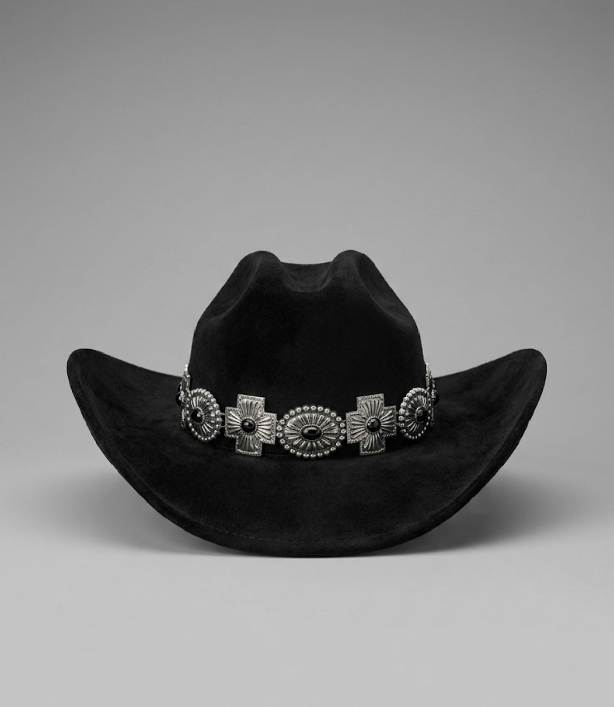 Black cowgirl hat