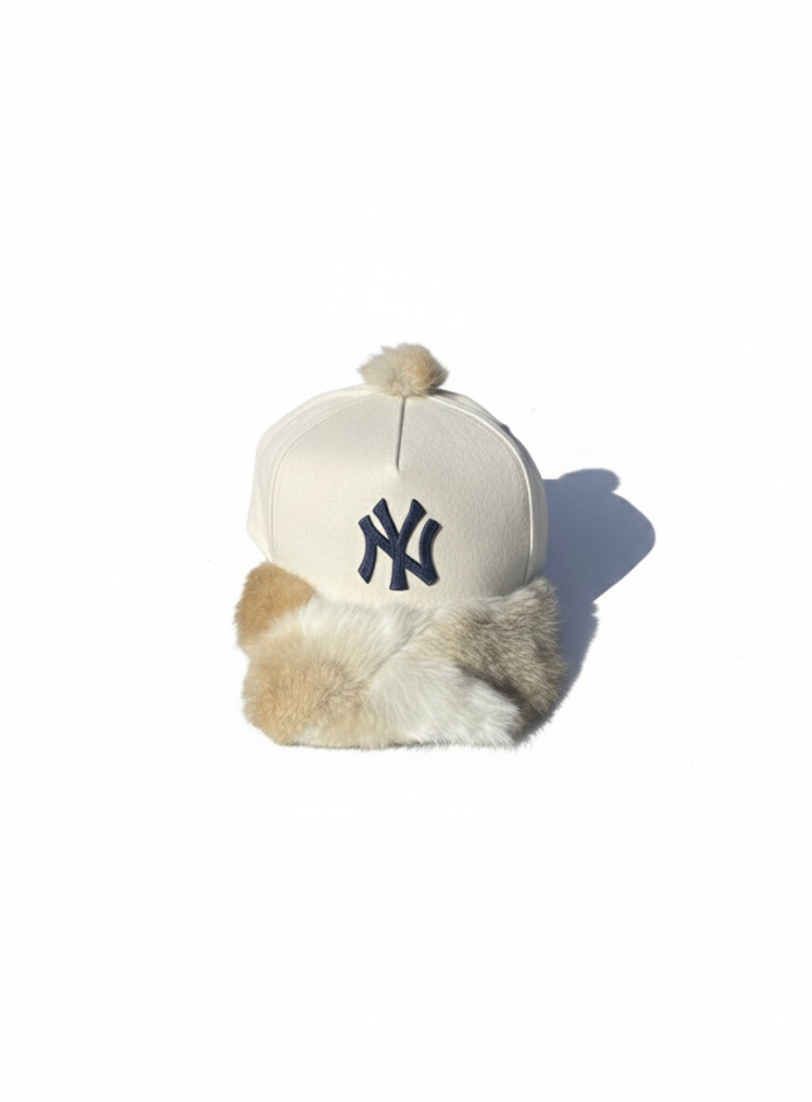 New York fur SnapBack cap