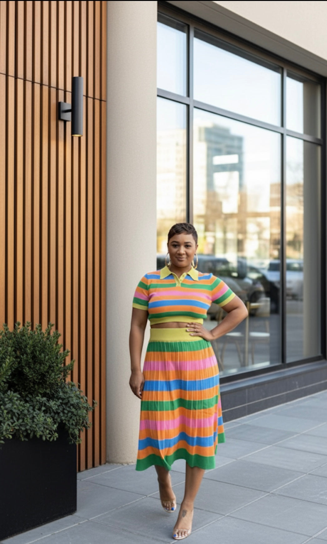 Catching Up skirt set