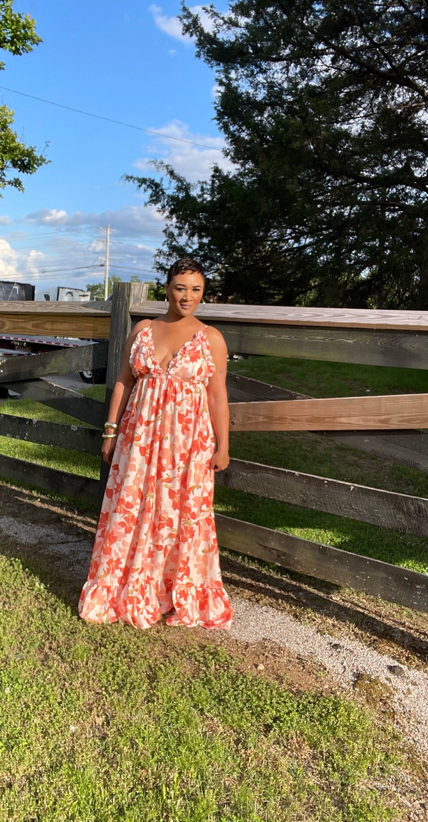 Secret Garden maxi dress
