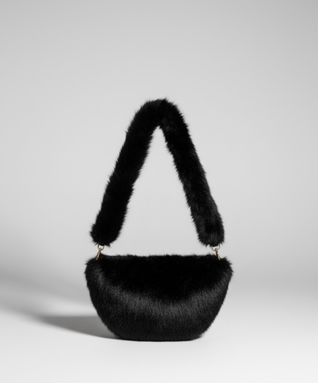 So Fab faux fur crossbody bag( 4 colors)