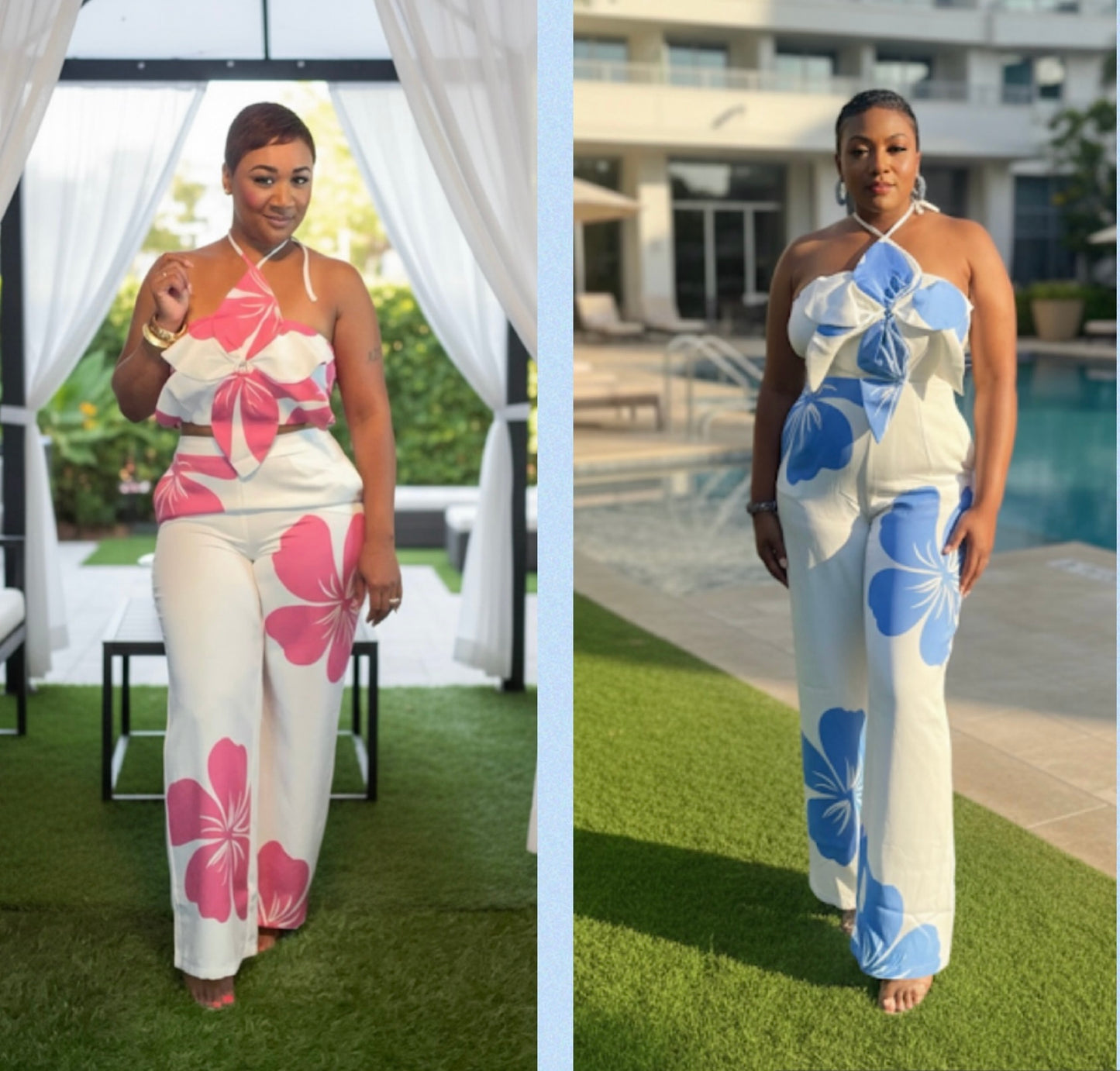 Flower Bomb 2pc pants set