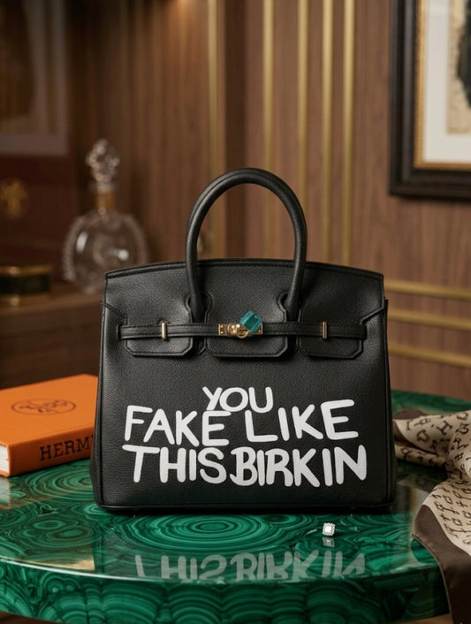 You’re Fake  handbag