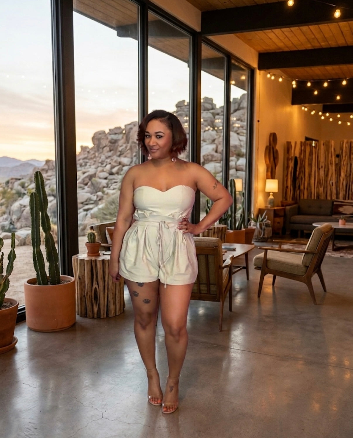 Desert Babe cutout romper