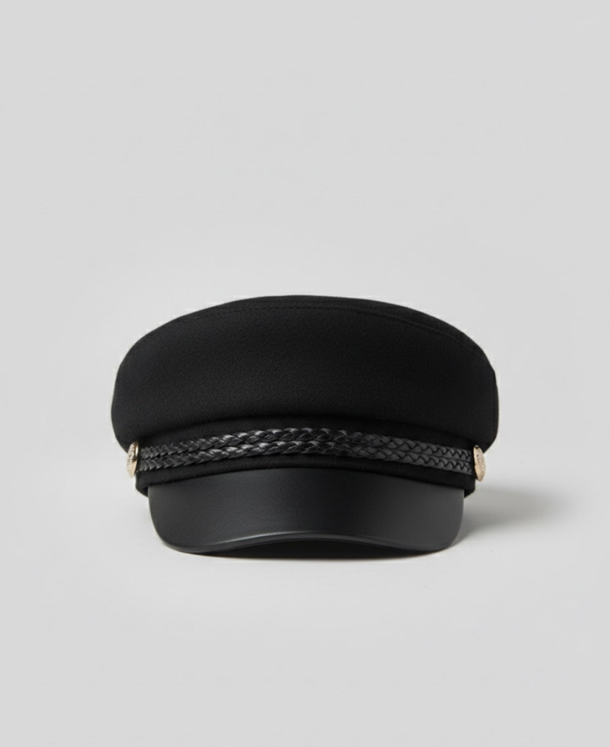 Chic cabbie hat ( black )