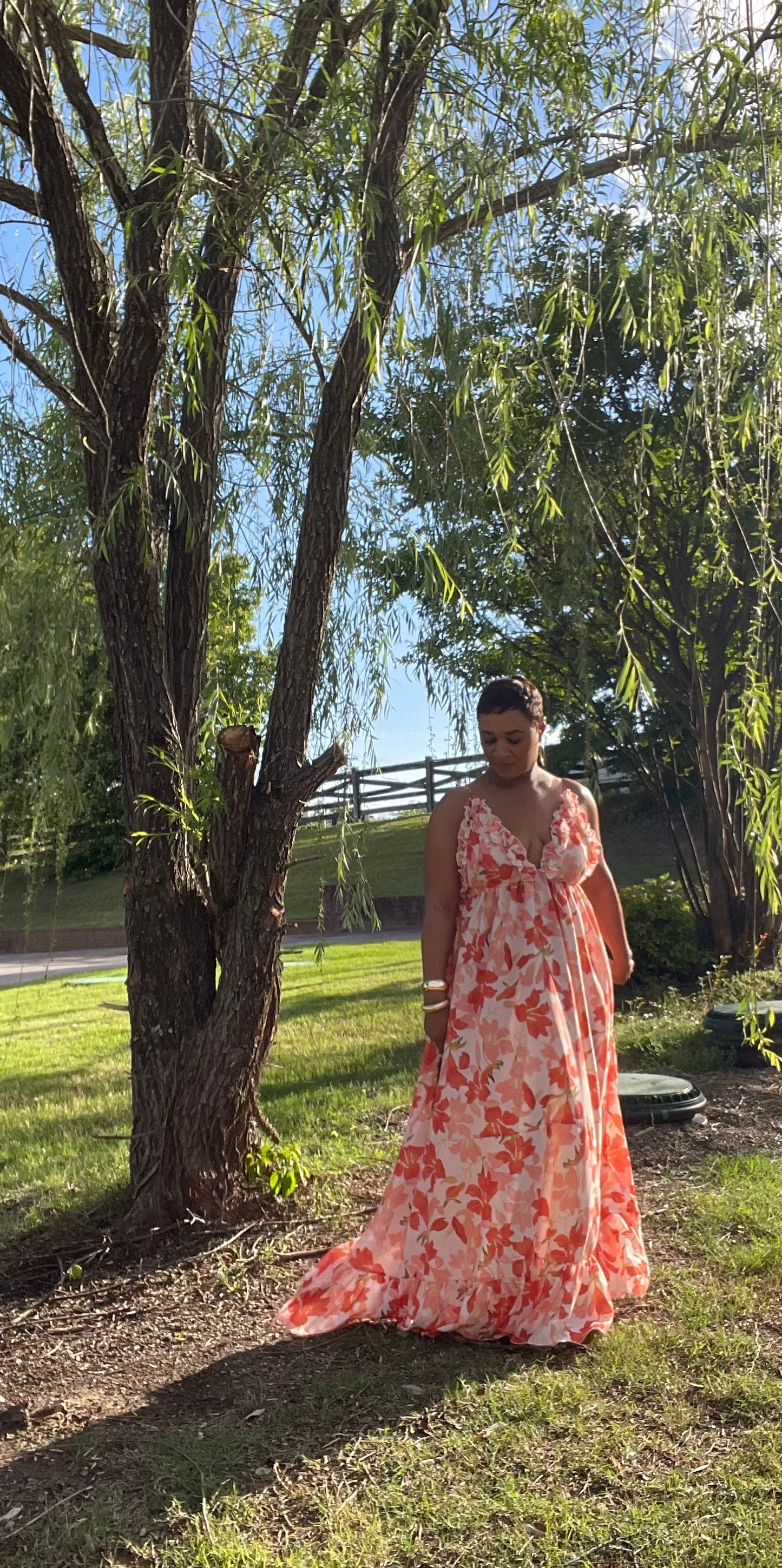 Secret Garden maxi dress