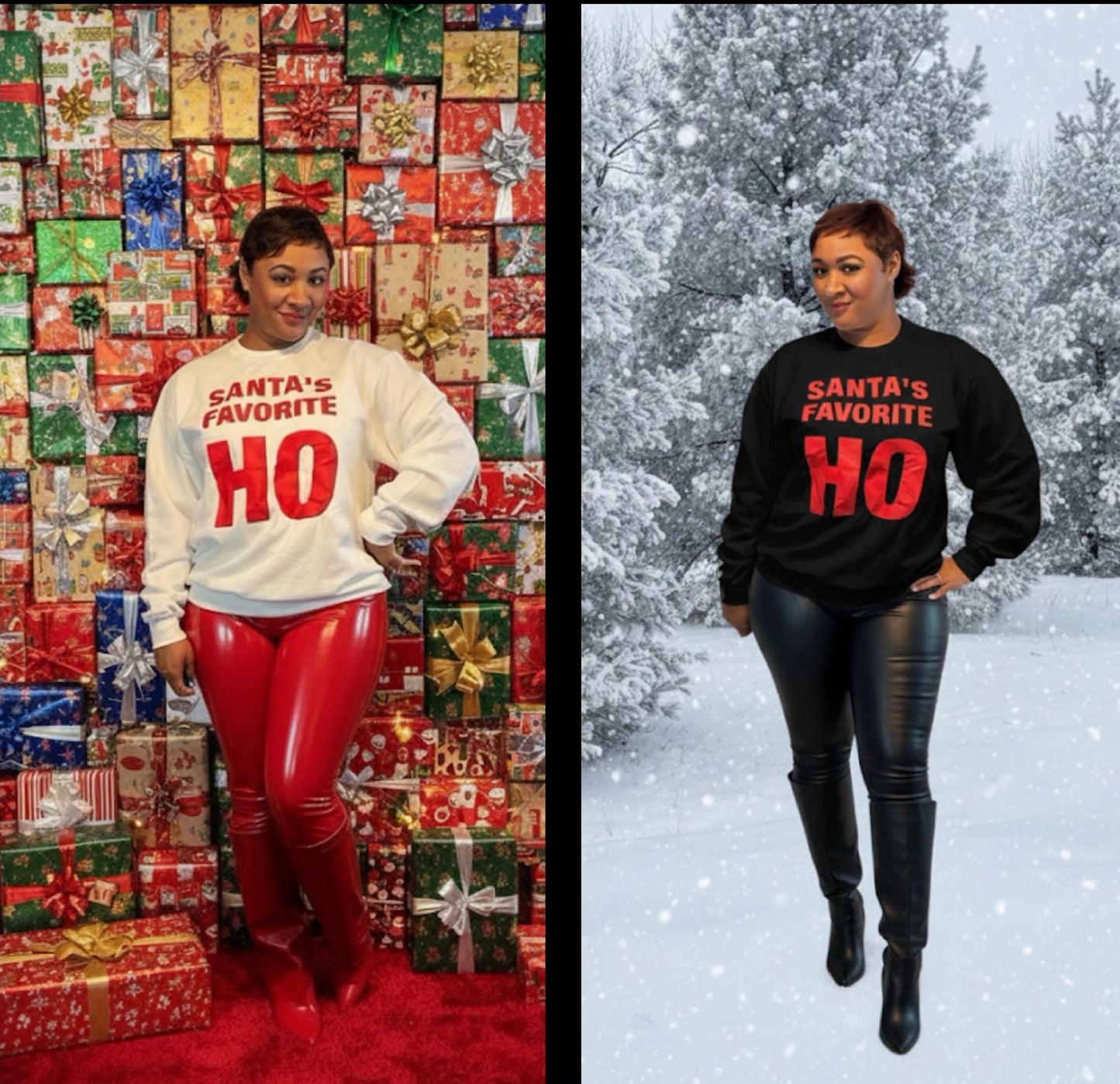 Santa’s Favorite sweatshirt ( 2 colors)