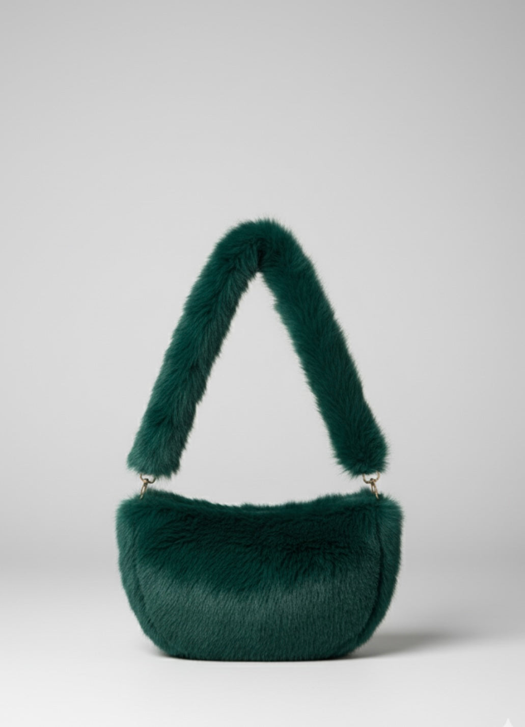 So Fab faux fur crossbody bag( 4 colors)