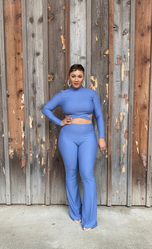 Play Nice 2pc denim set