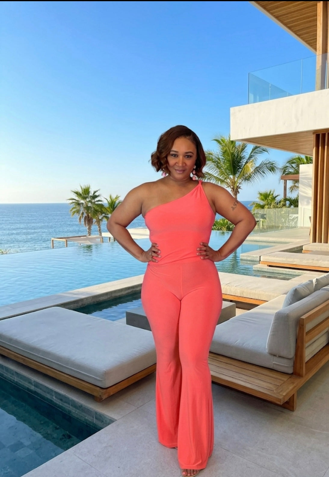 Just Peachy 2pc pant set