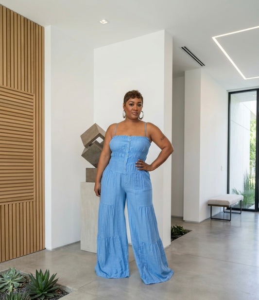 Georgia Blue jumpsuit