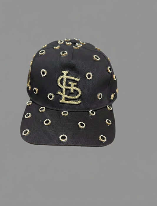 St Louis rhinestone cap
