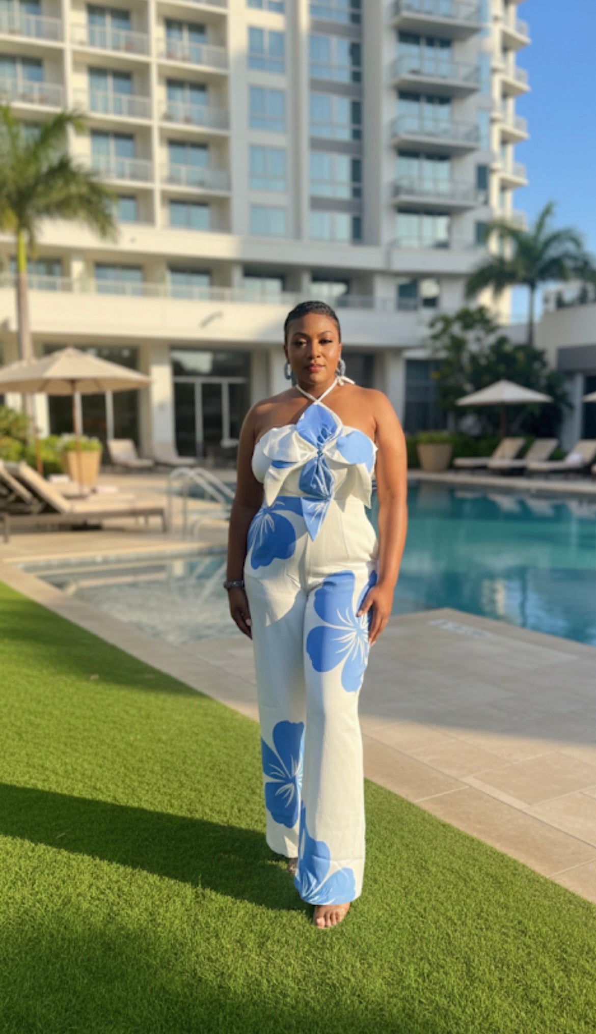 Flower Bomb 2pc pants set