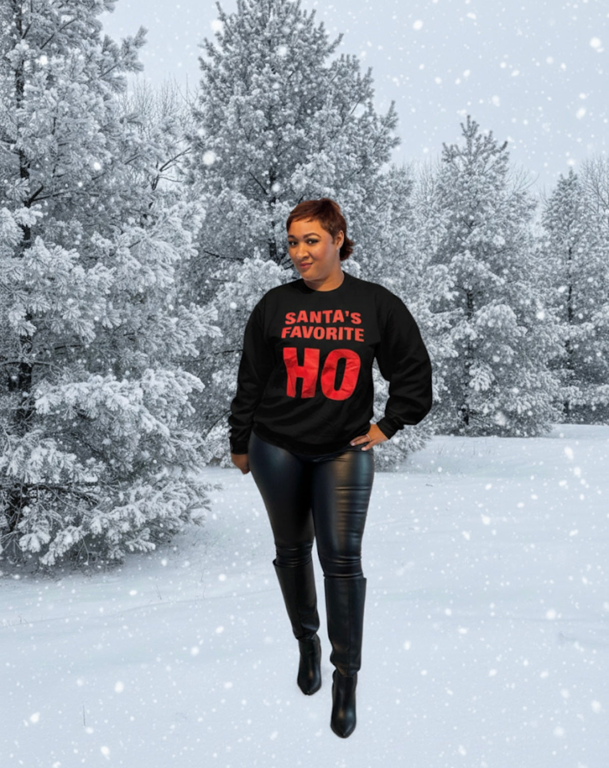 Santa’s Favorite sweatshirt ( 2 colors)