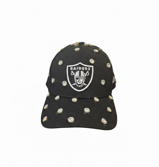 Raiders rhinestone cap