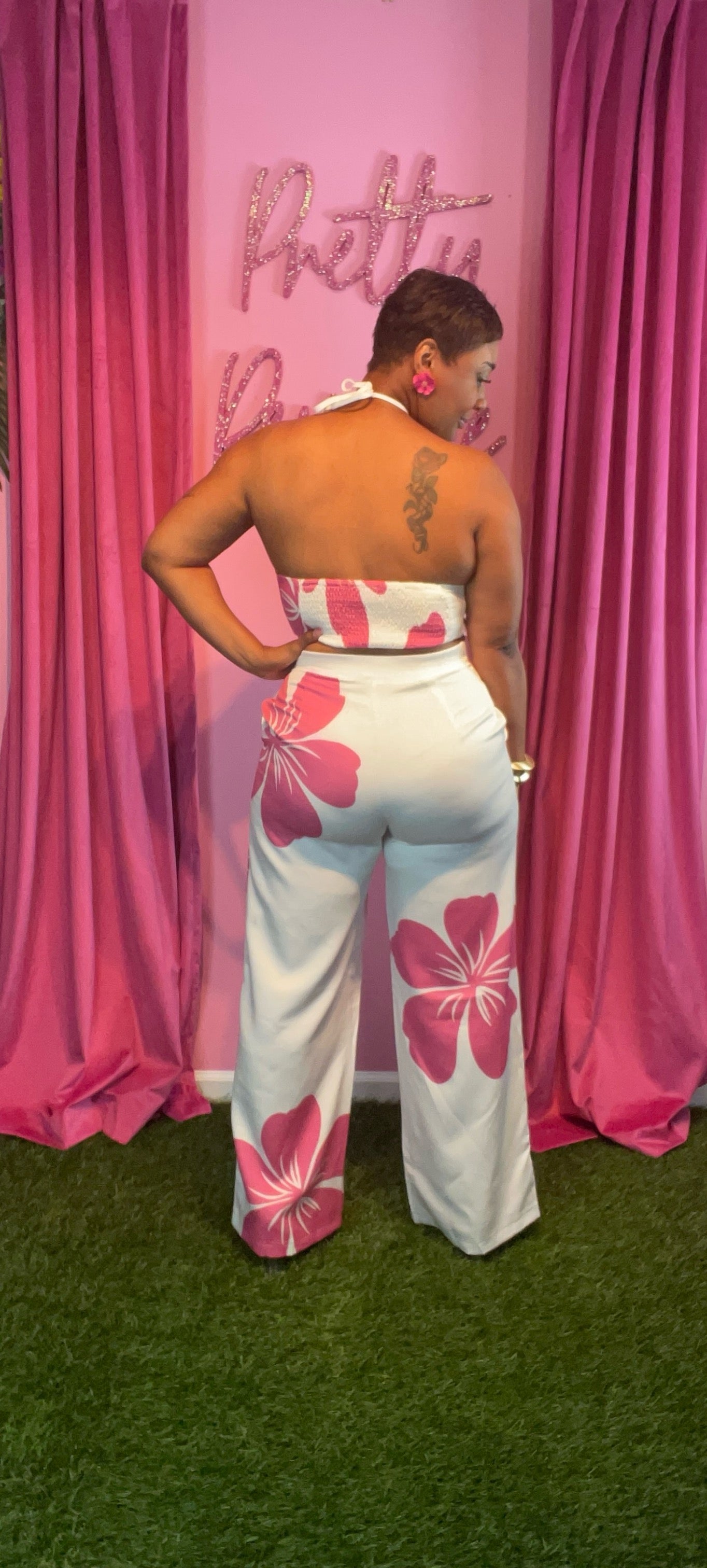 Flower Bomb 2pc pants set