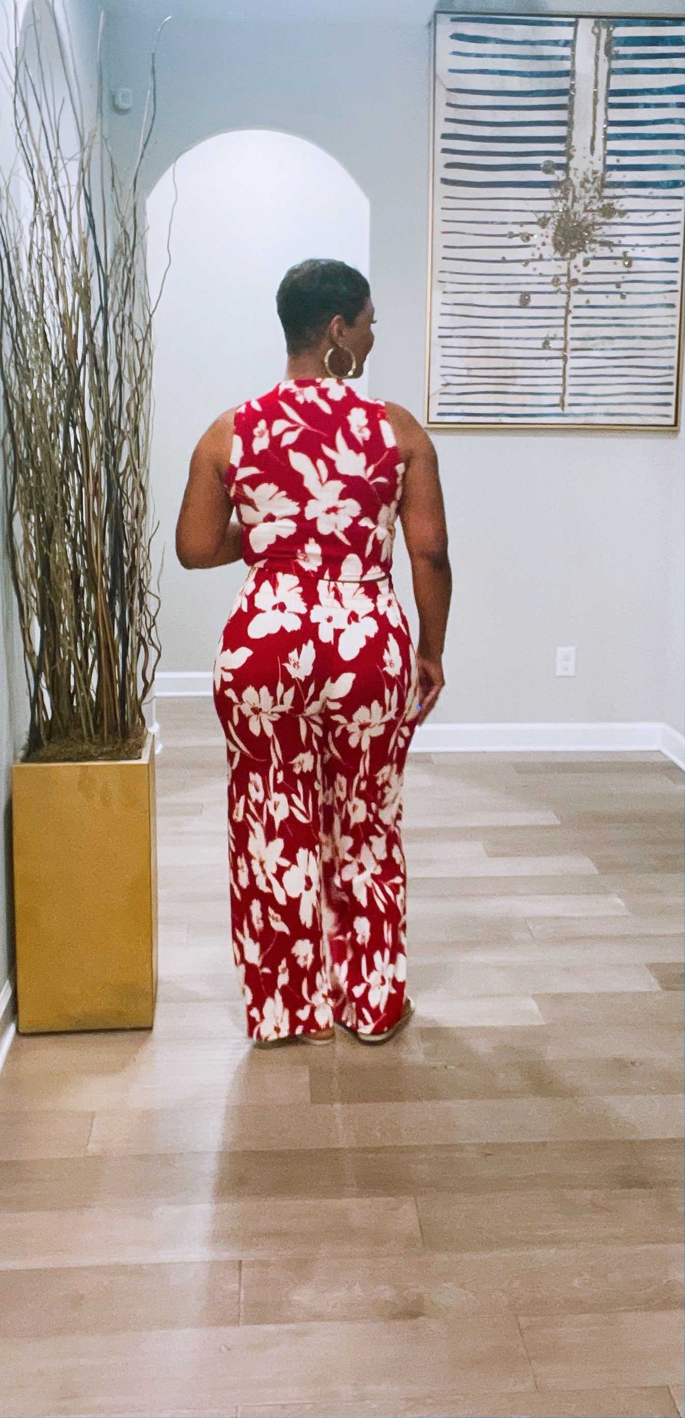 Love Poem 2pc set (Red/Beige)