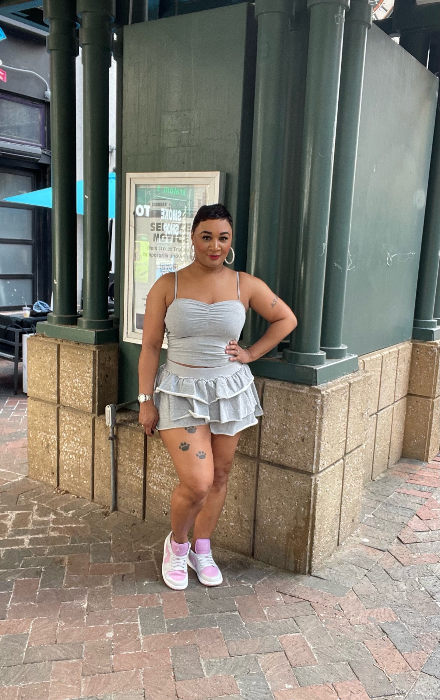 Summer Fun 2pc skort set