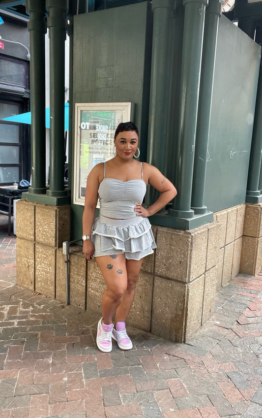 Summer Fun 2pc skort set