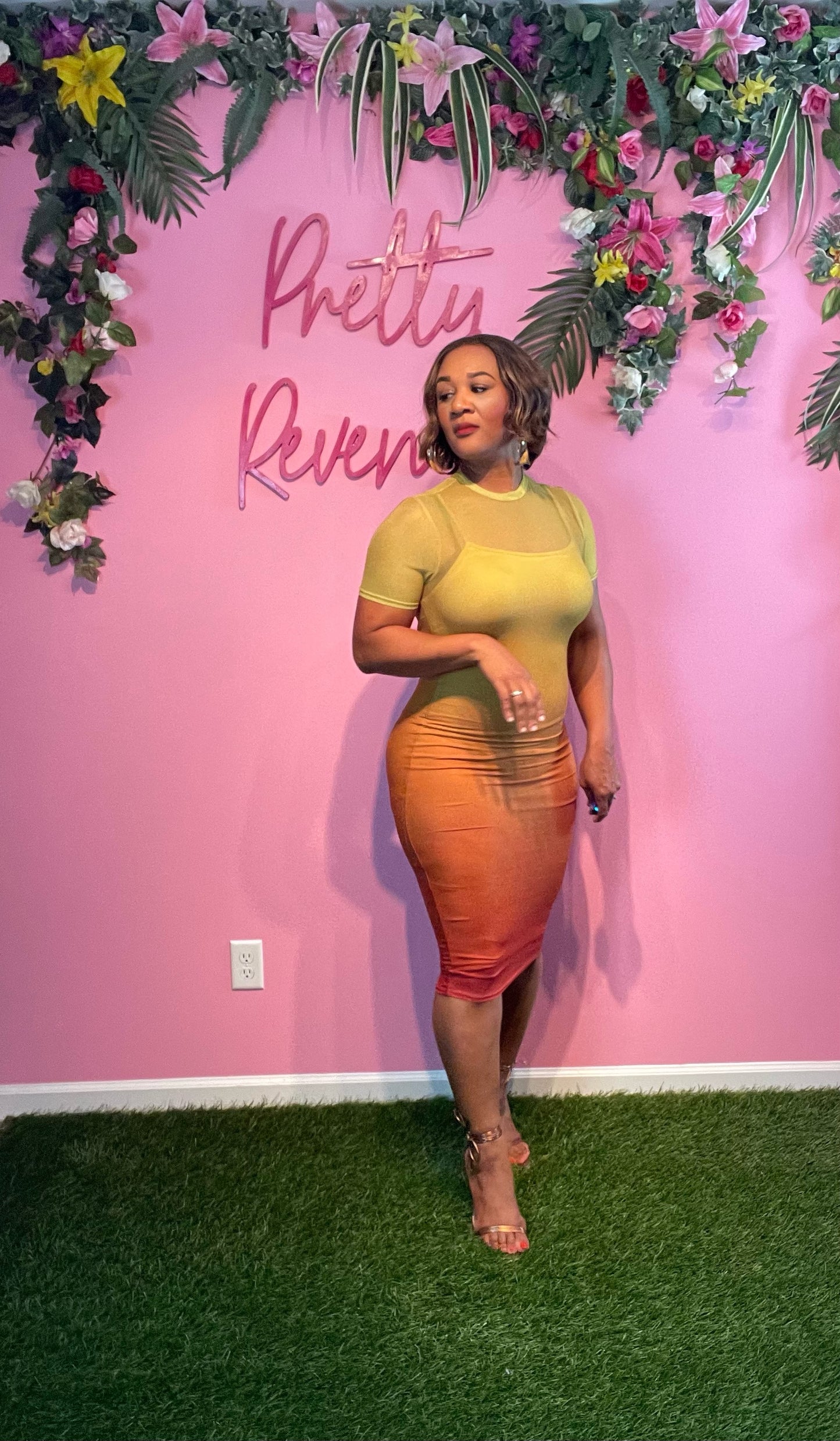 Sunset 2pc dress