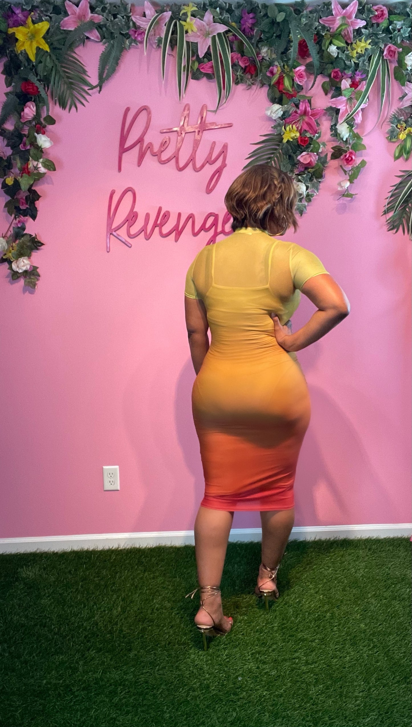 Sunset 2pc dress